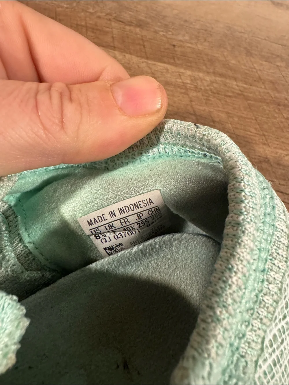 adidas Women's Mint Green Running Sneakers